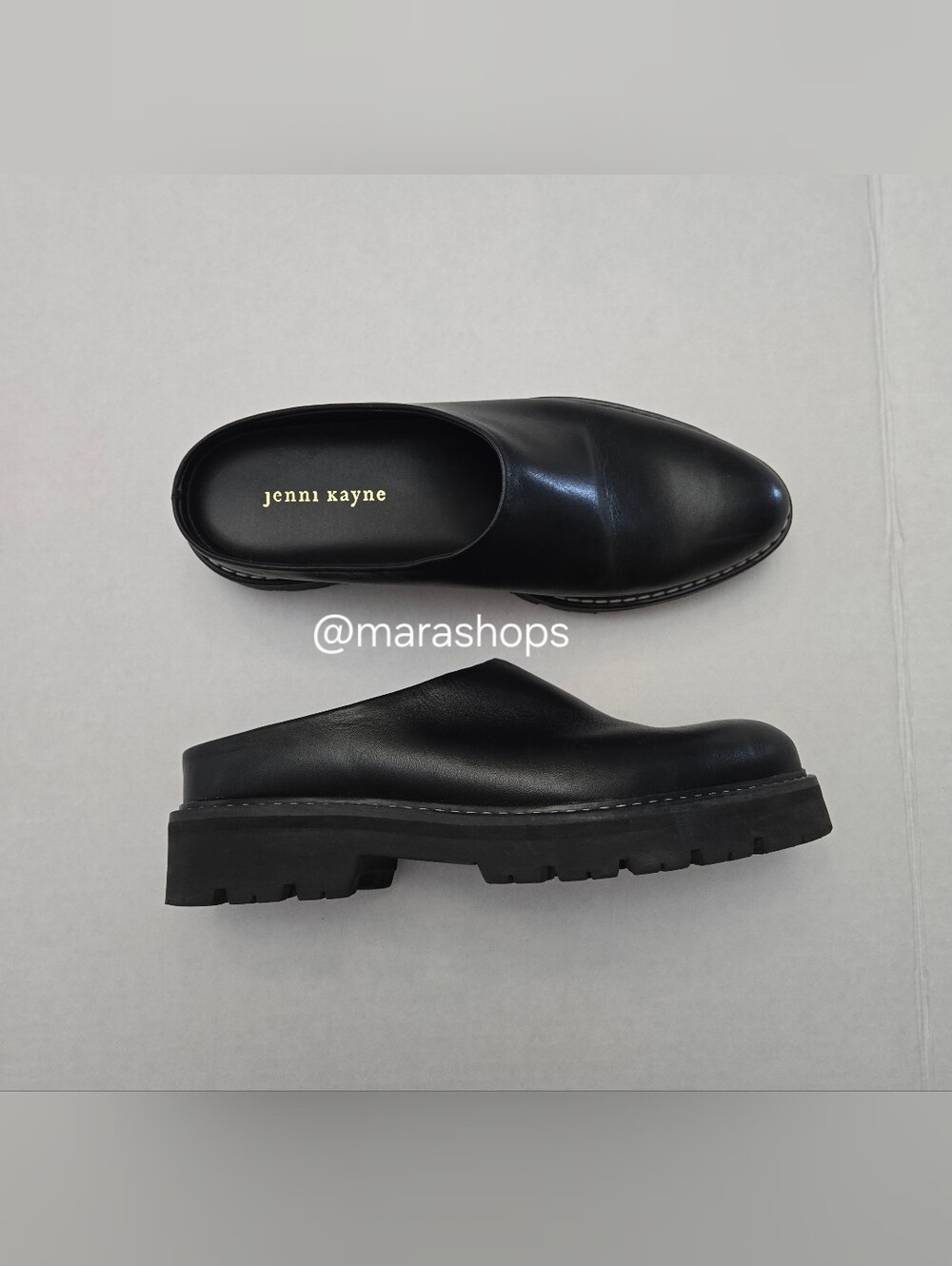 Jenni Kayne Leather Lug Mule